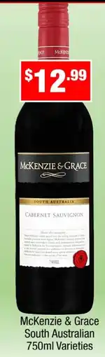 Liquor Stax McKenzie & Grace South Australian Varieties offer