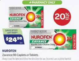 Health Save Nurofen Zavance offer