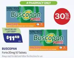 Health Save Buscopan Forte offer