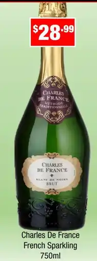 Liquor Stax Charles De France French Sparkling offer