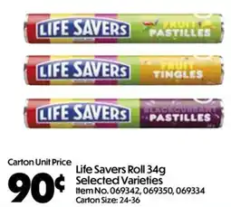 C-Store Distribution Life Savers Roll offer