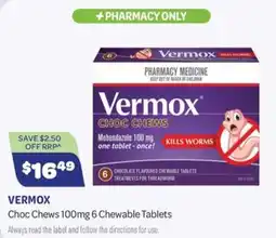 Health Save Vermox Choc Chews offer