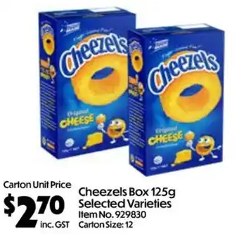 C-Store Distribution Cheezels Box offer