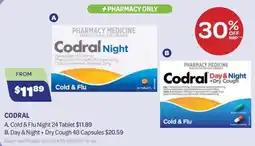 Health Save CODRAL Cold & Flu Night offer