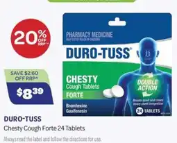 Health Save Duro-tuss Chesty Cough Forte offer