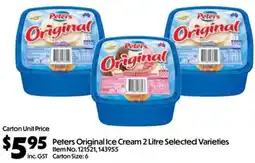 C-Store Distribution Peters Original Ice Cream offer