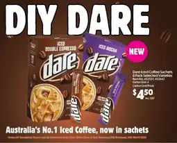 C-Store Distribution Dare Iced Coffee Sachets offer