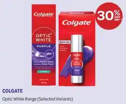 Health Save Colgate Optic White Range offer