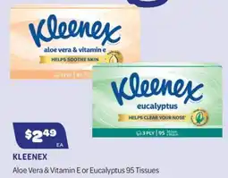 Health Save Kleenex Aloe Vera & Vitamin E or Eucalyptus offer