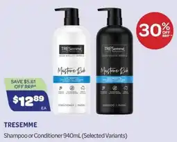Health Save TRESemmé Shampoo or Conditioner offer