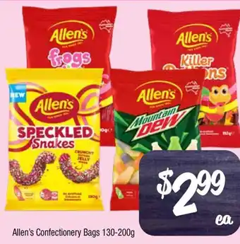 Farmer Jack's Allen's Confectionery Bags offer