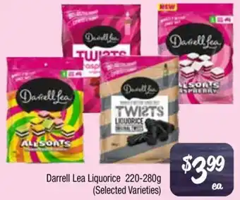 Farmer Jack's Darrell Lea Liquorice offer