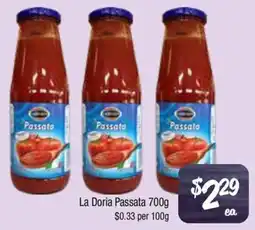 Farmer Jack's La Doria Passata offer