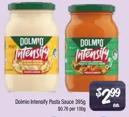Farmer Jack's Dolmio Intensify Pasta Sauce offer