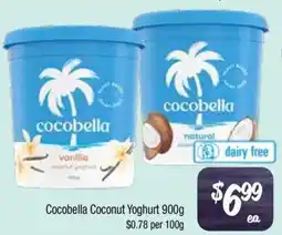 Farmer Jack's Cocobella Coconut Yoghurt offer