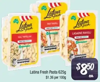 Farmer Jack's Latina Fresh Pasta offer