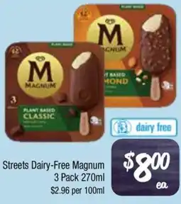 Farmer Jack's Streets Dairy-Free Magnum offer