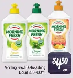 Farmer Jack's Morning Fresh Dishwashing Liquid offer