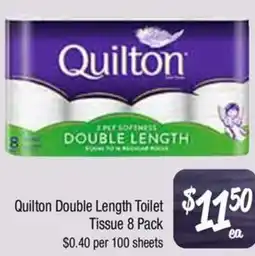 Farmer Jack's Quilton Double Length Toilet Tissue offer