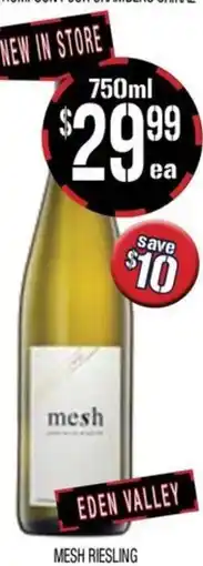 Farmer Jack's Mesh riesling offer
