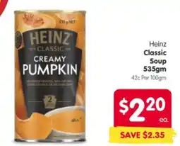 Spar Heinz Classic Soup offer