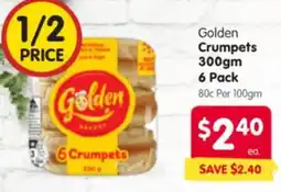 Spar Golden Crumpets offer