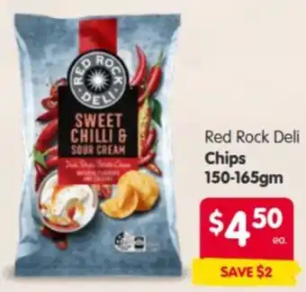 Spar Red Rock Deli Chips offer