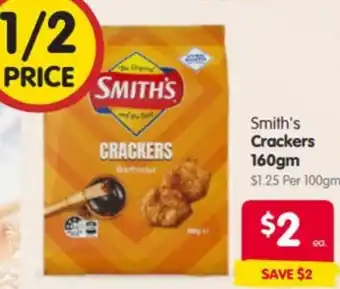 Spar Smith's Crackers offer