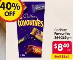 Spar Cadbury Favourites offer