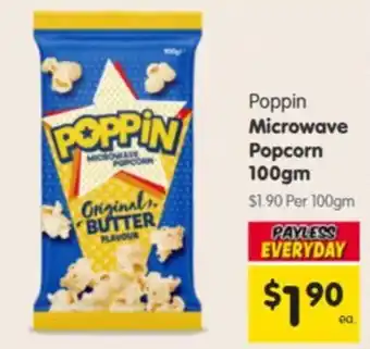 Spar Poppin Microwave Popcorn offer