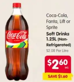 Spar Coca-Cola, Fanta, Lift or Sprite Soft Drinks offer