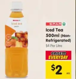 Spar Iced Tea offer