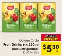 Spar Golden Circle Fruit Drinks offer