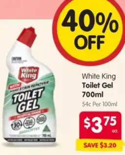 Spar White King Toilet Gel offer