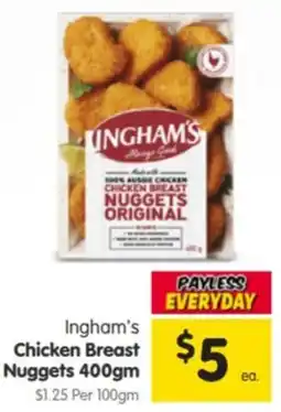 Spar Ingham's Chicken Breast Nuggets offer
