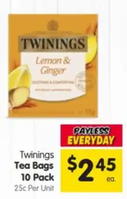 Spar Twinings Tea Bags offer