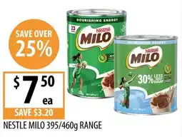 Supabarn Nestle milo range offer