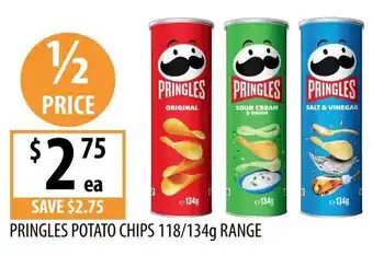 Supabarn Pringles potato chips range offer