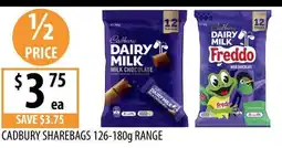 Supabarn Cadbury sharebags range offer