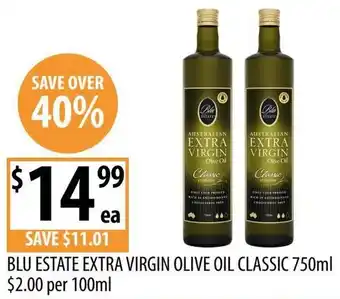 Supabarn Blu estate extra virgin olive oil classic offer