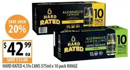 Supabarn Hard rated 4.5% cans range offer