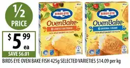 Supabarn Birds eye oven bake fish offer