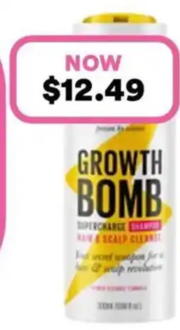 Priceline Growth bomb shampoo offer