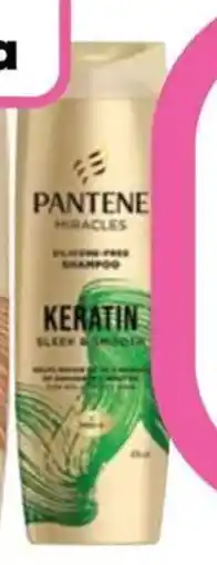 Priceline Pantene Miracles Keratin Sleek Smooth Free Shampoo offer