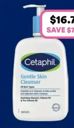 Priceline Cetaphil gentle skin cleanser offer