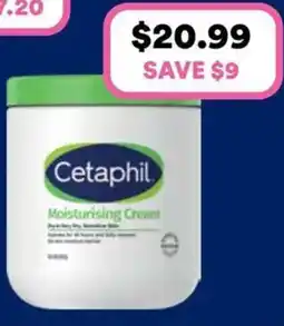 Priceline Cetaphil Moisturising Cream offer