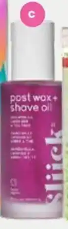 Priceline Sliick post wax shave oil offer
