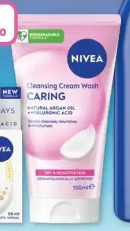 Priceline NIVEA Gentle Face Cleansing Cream Wash offer
