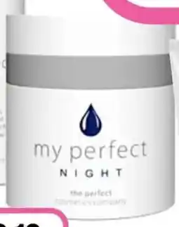 Priceline My Perfect Cosmetics My Perfect Night Cream offer