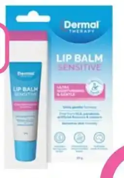 Priceline Dermal Therapy Lip Balm Sensitive offer